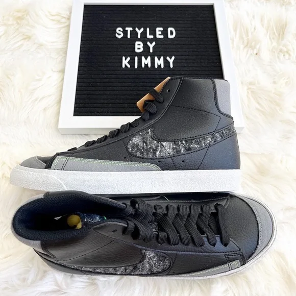 NIKE BLAZER MID 77 Sneakers Shoes Shoe New - Picture 4 of 5